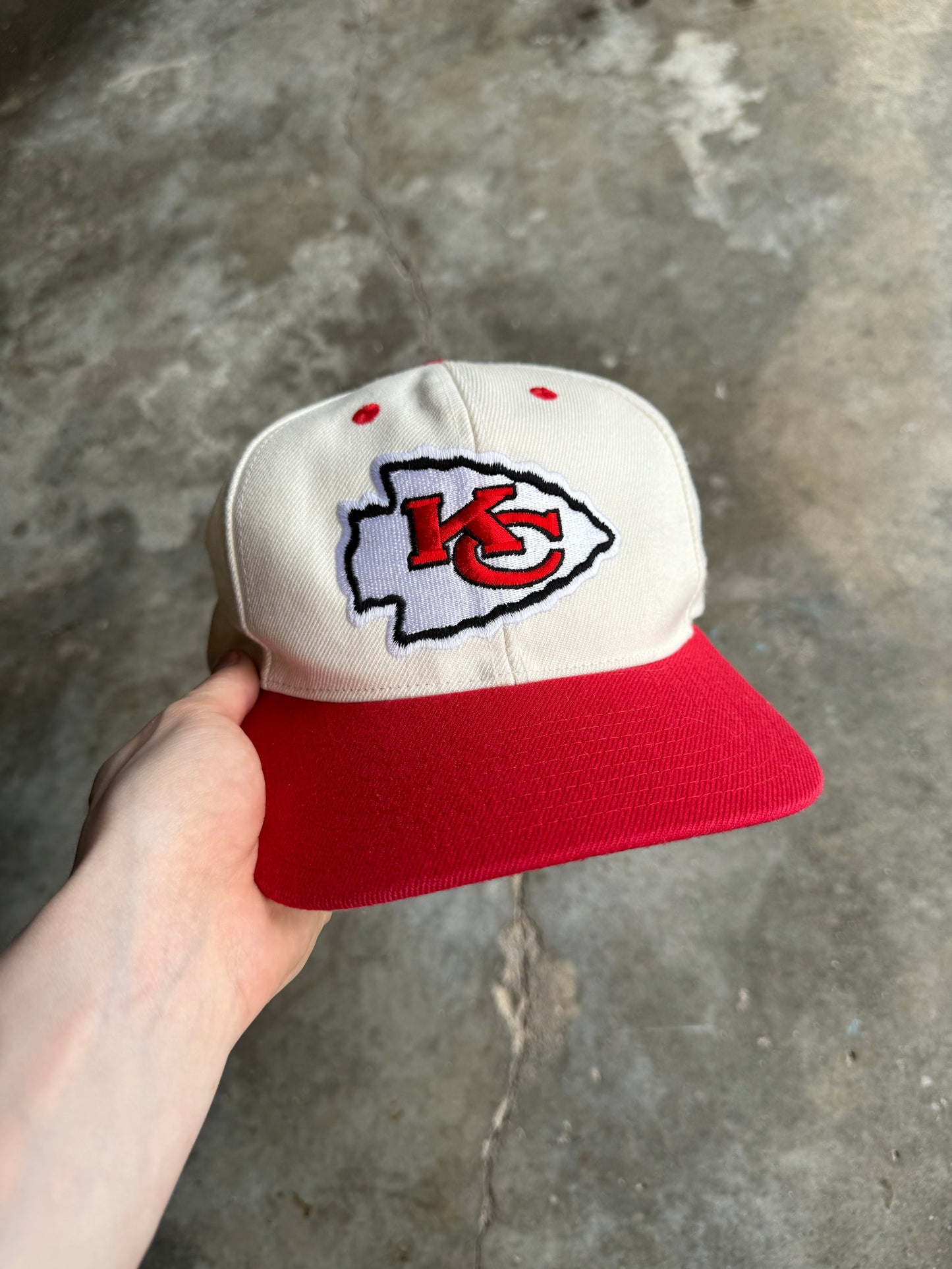 (OS) Vintage Chiefs Logo Hat