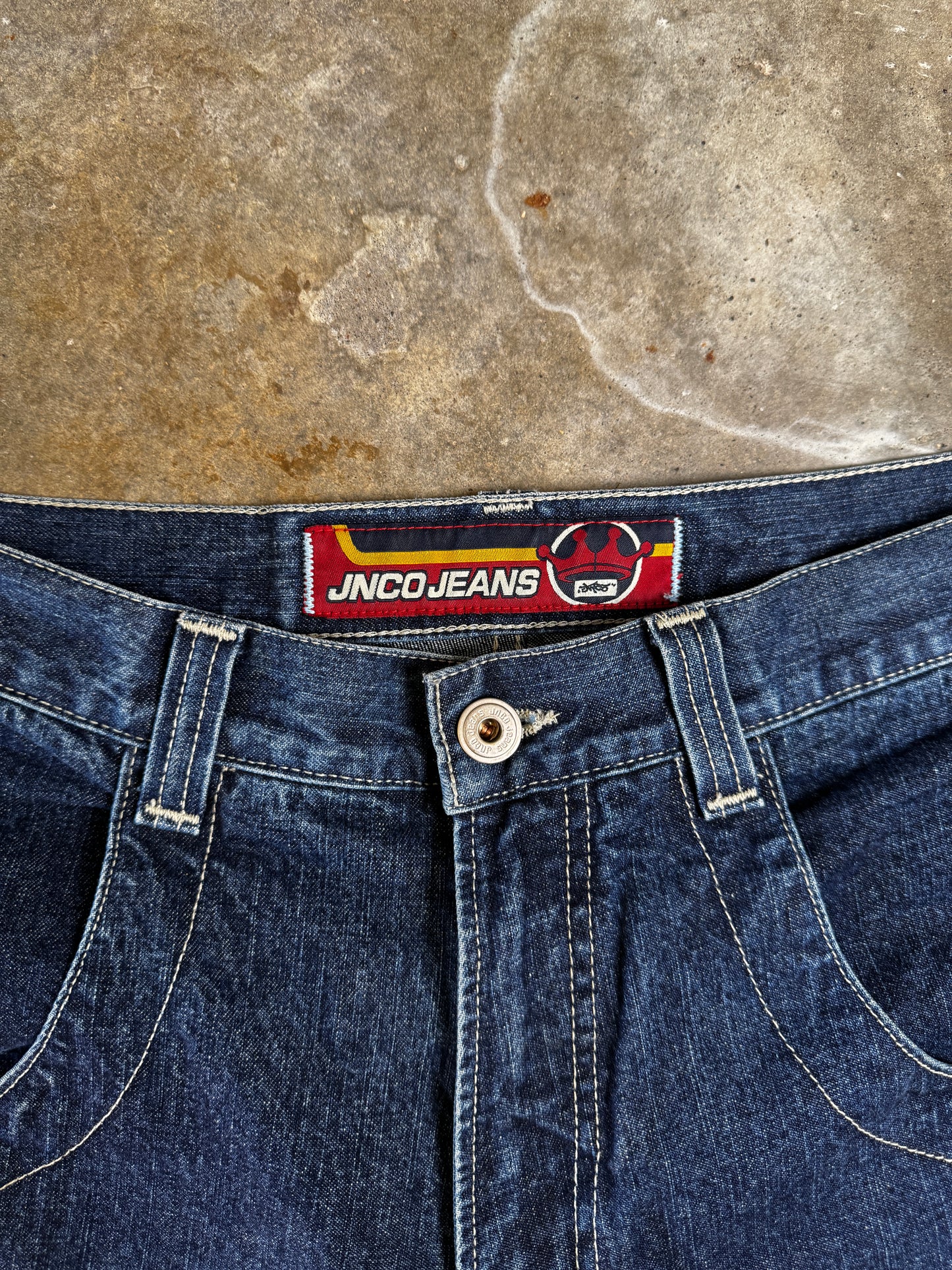 (34 x 32) Vintage 90s DJ Buddha JNCO Baggy Jeans