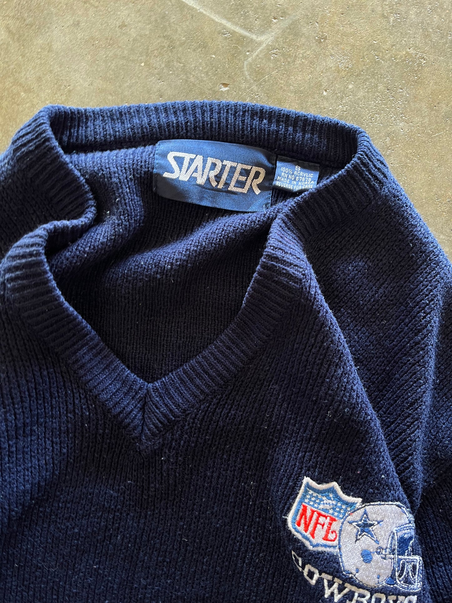 (S) Vintage Cowboys Knit Sweater