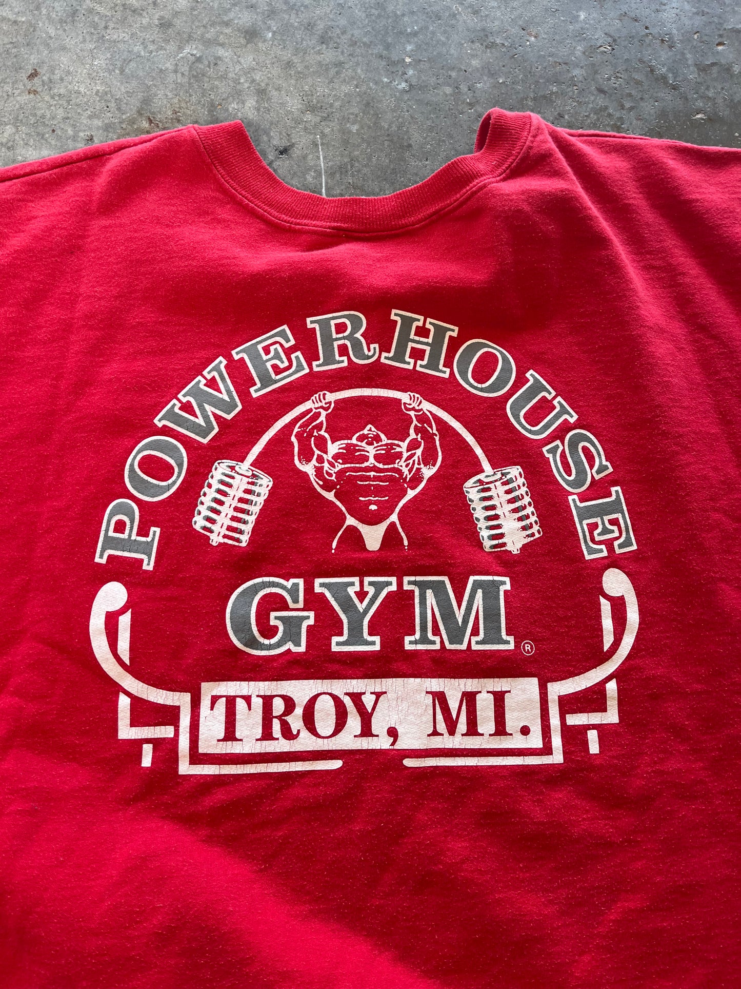 (XL) Vintage Gym Sweatshirt