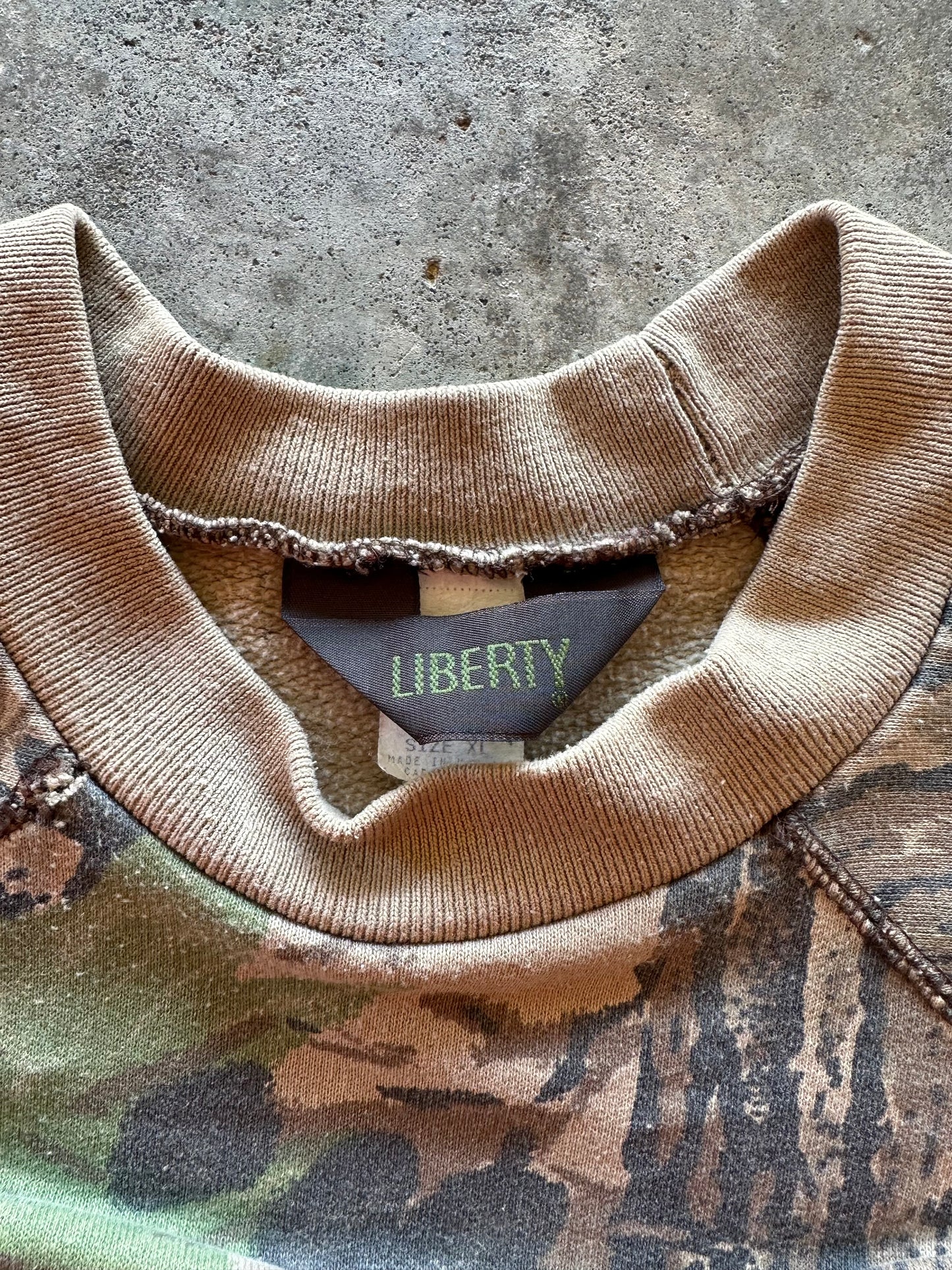 (XL) Liberty Camo Sweatshirt