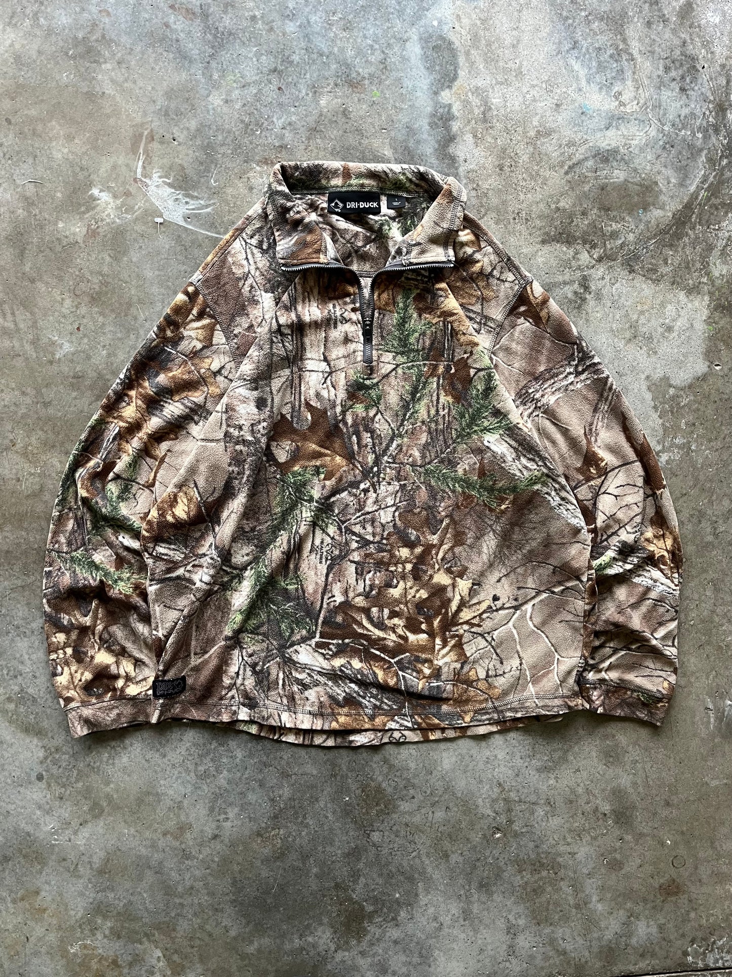 (L) 00s Camo Quarter-Zip