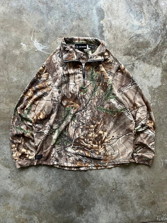 (L) 00s Camo Quarter-Zip