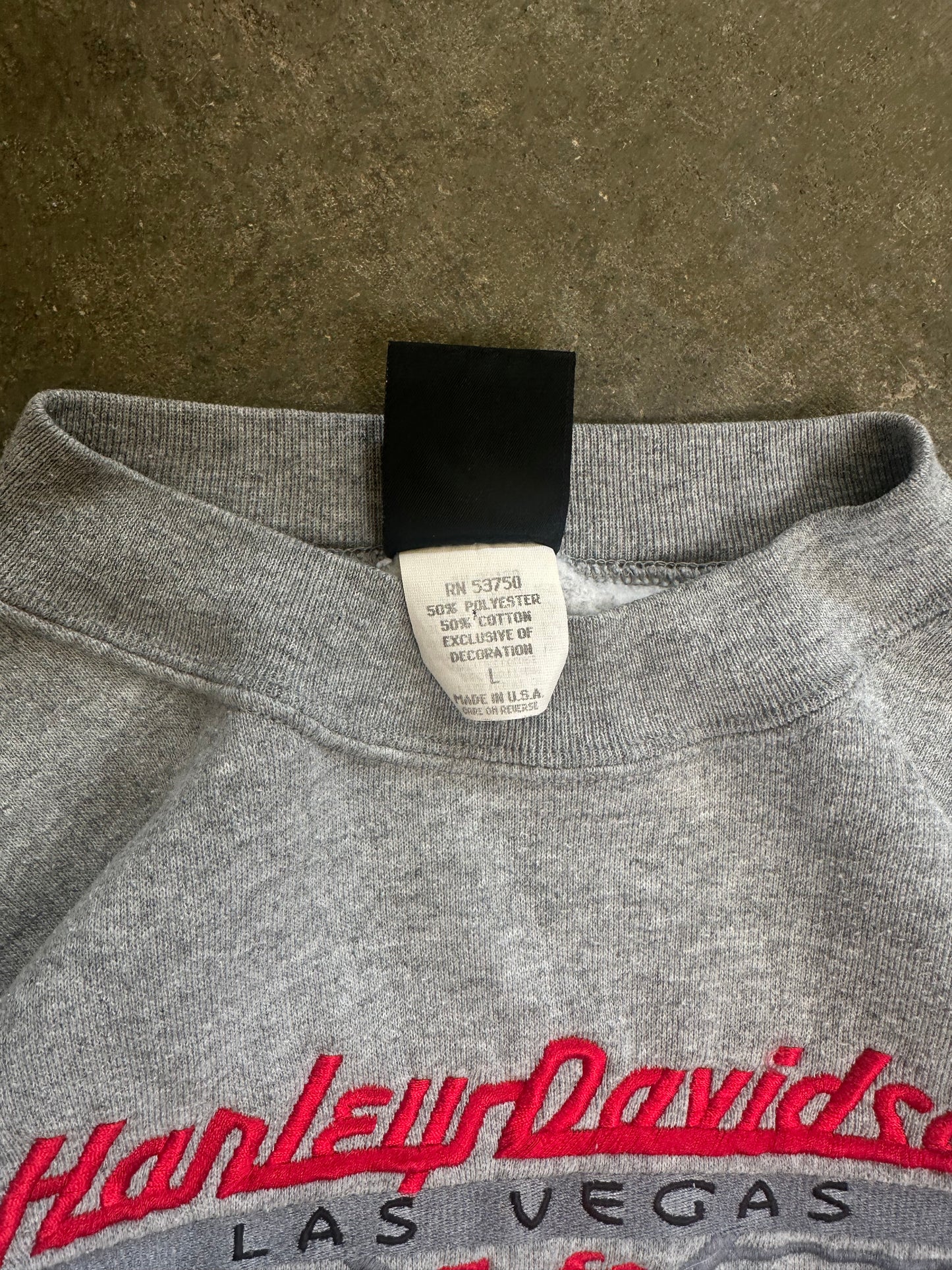 (L) Vintage Harley Sweatshirt