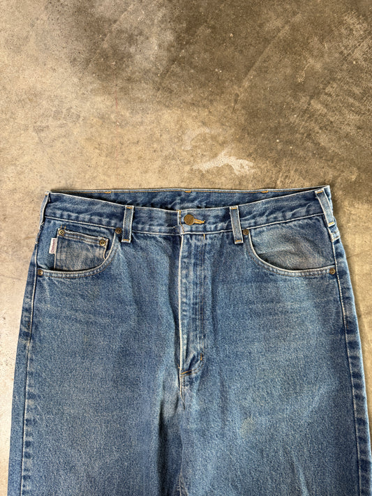 (36 x 38) 00s Carhartt Relaxed Fit Denim Jeans