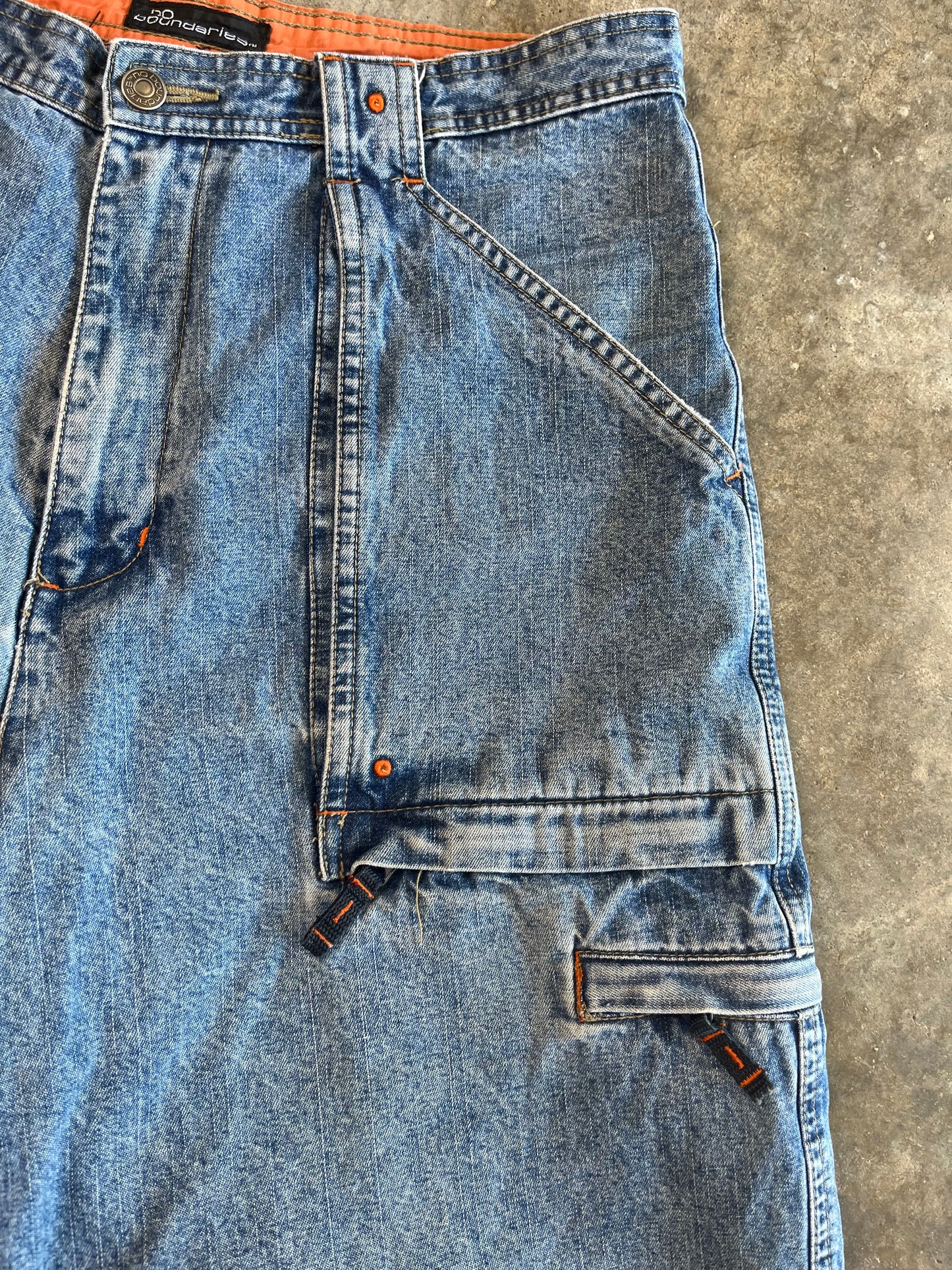 (34) No Boundaries Denim Shorts