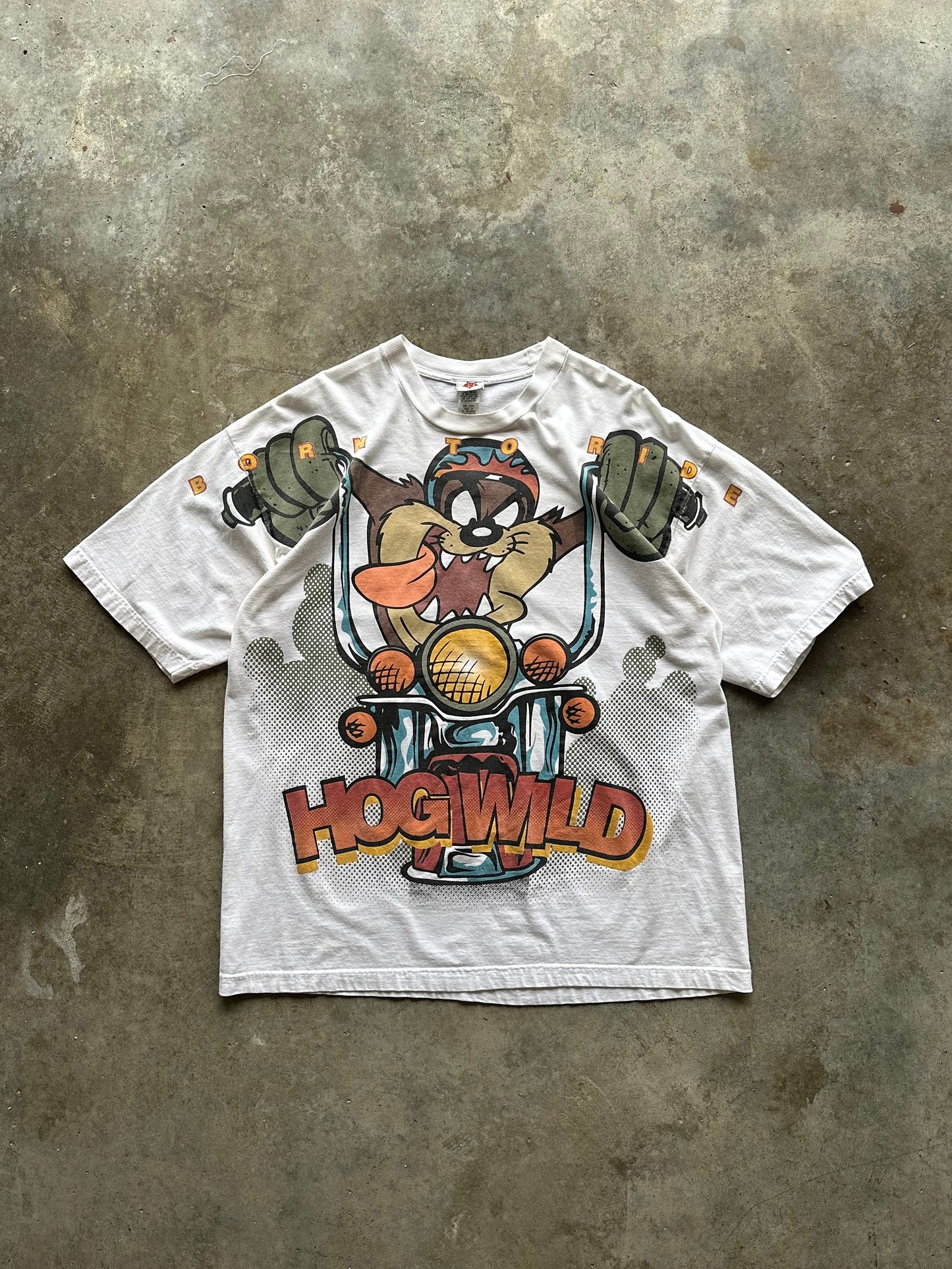 (XL) Taz "Hog Wild" AOP Tee