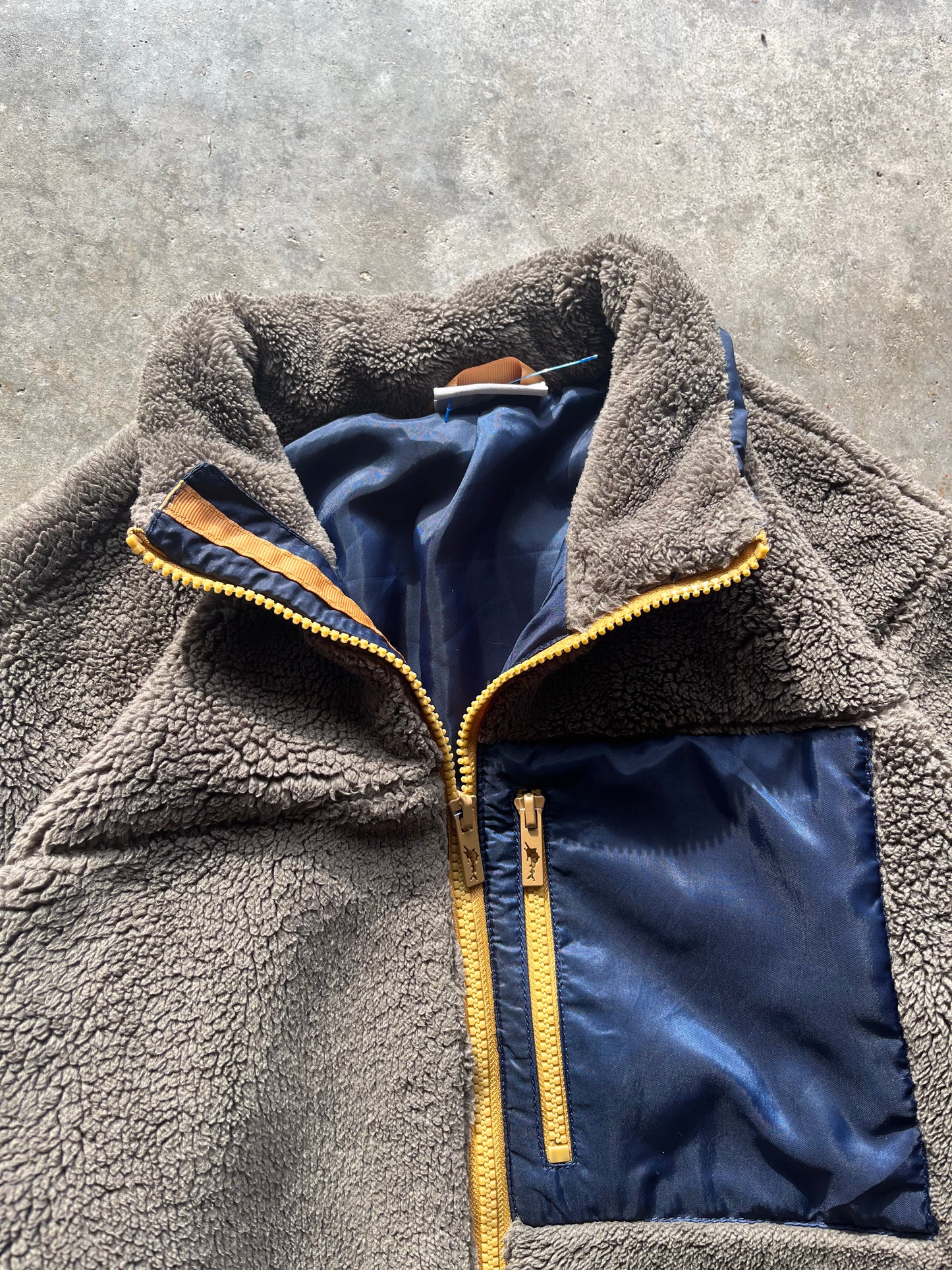 (S) 00s Tommy Bahama Fleece Zip-up Jacket