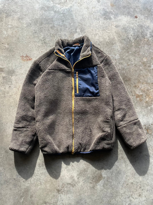 (S) 00s Tommy Bahama Fleece Zip-up Jacket