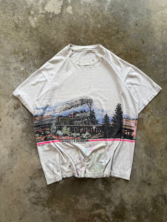 (XXL) 1990 Train Wrap-Around Tee