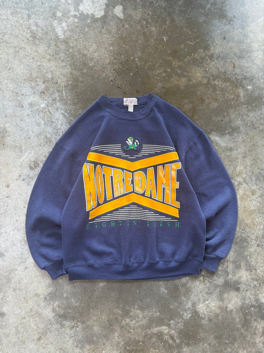 (L) Vintage Norte Dame Sweatshirt