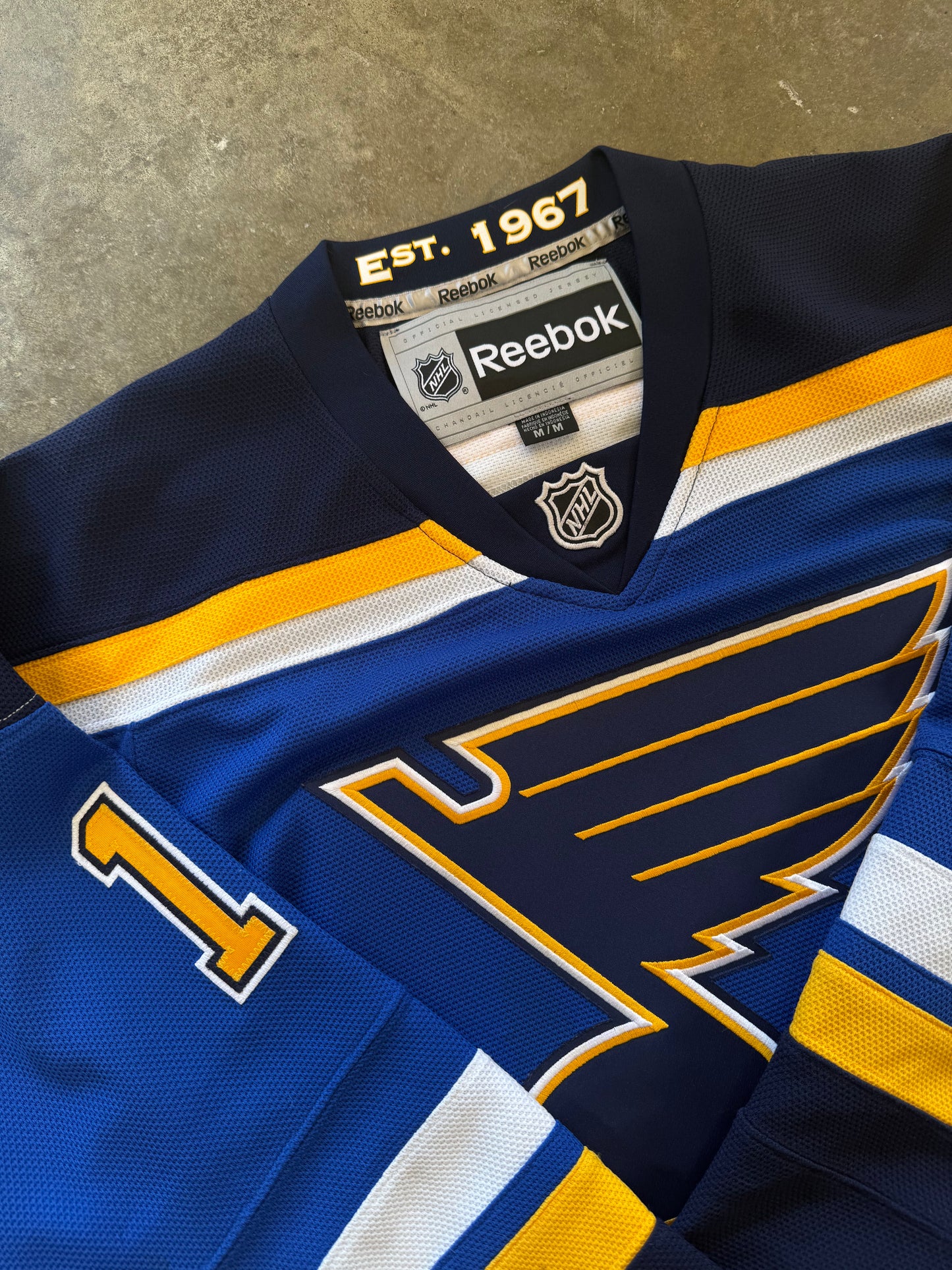 (M) 00s Stl Blues Jersey