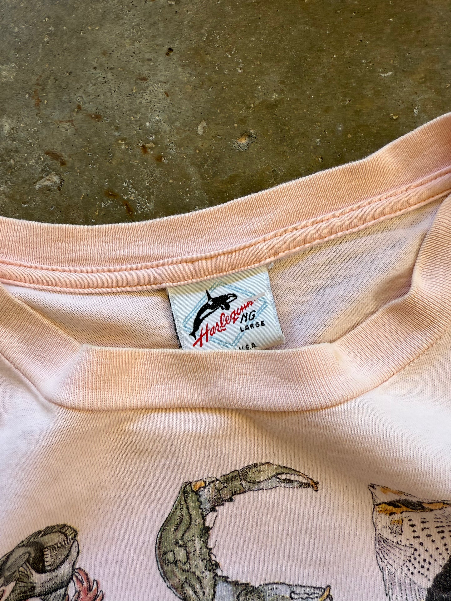 (L) Vintage Fish Tee