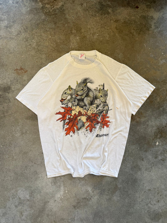 (XL) Vintage Squirrel Tee
