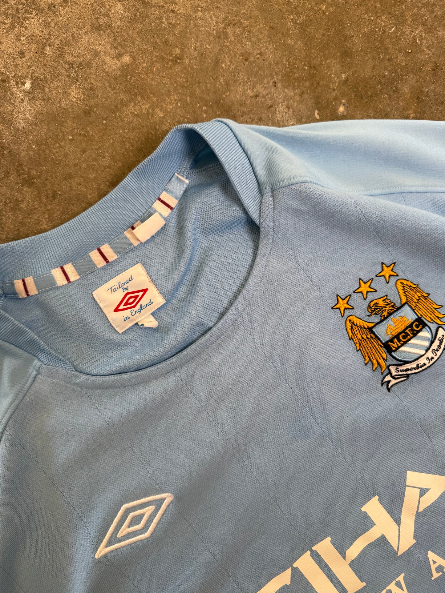 (XL) 00s Umbro M.C.F.C Jersey