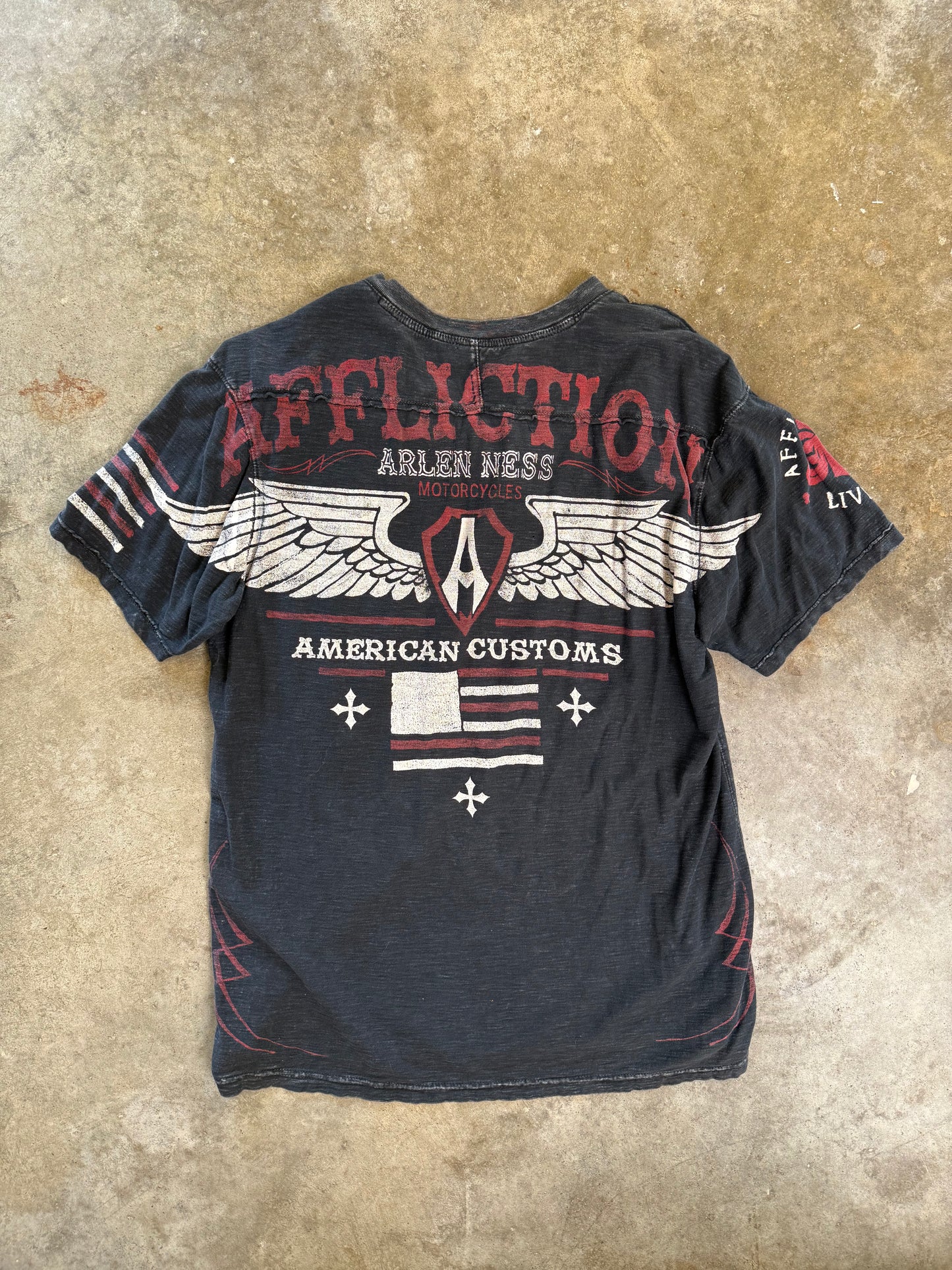 (L) 00s Affliction Tee