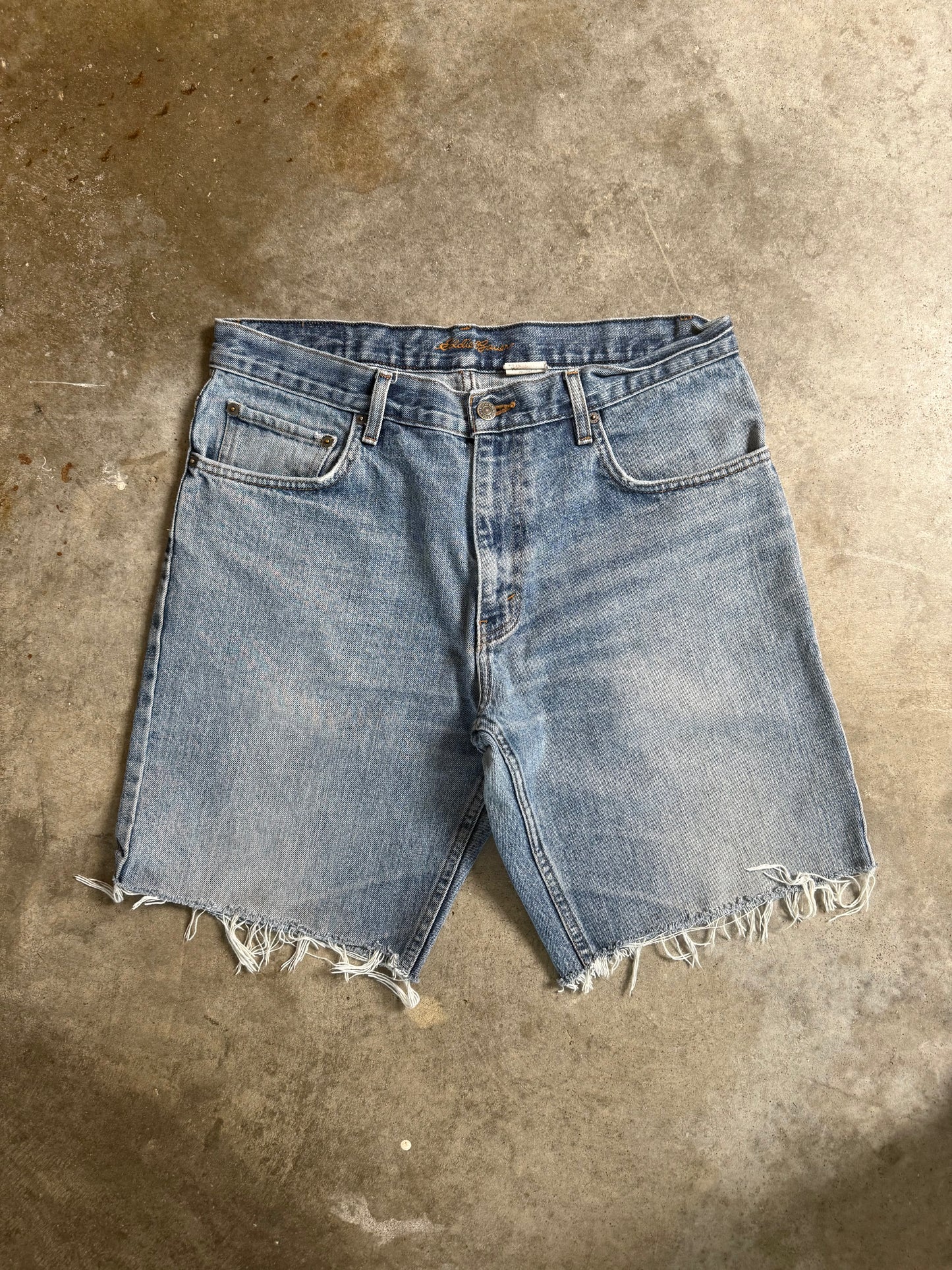 (34) Vintage Embroidered Jorts