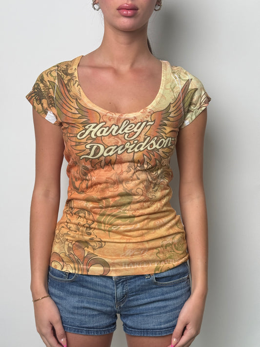 (S) 00s Harley Fitted Tee