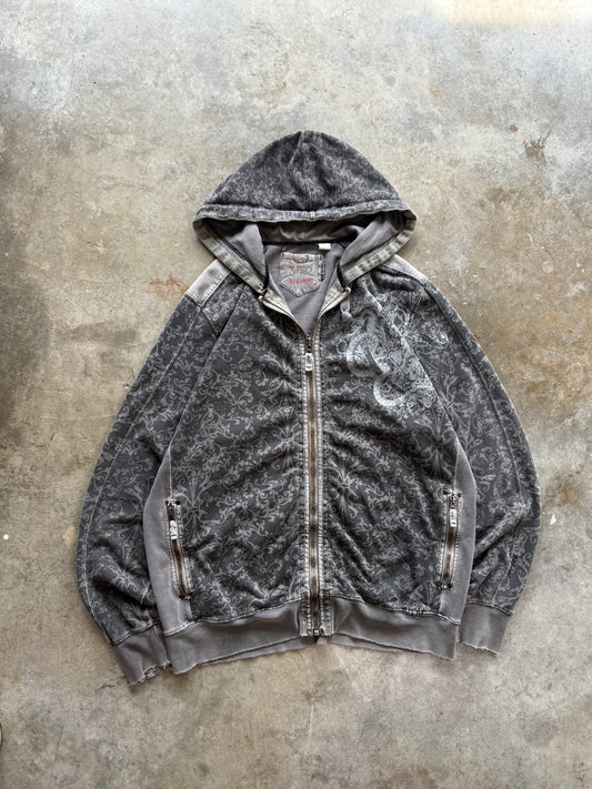 (XXL) 00s Affliction-Like Jacket