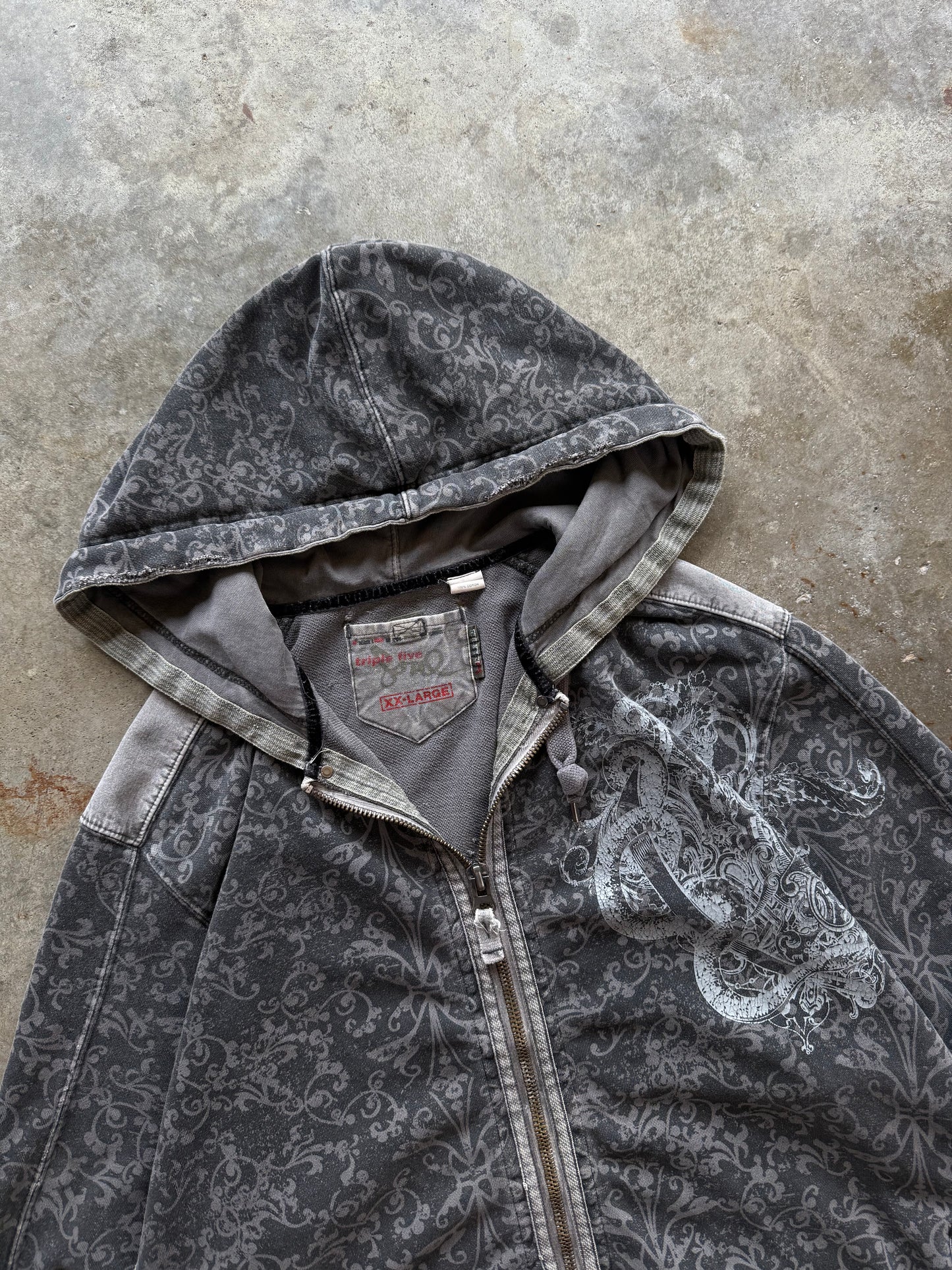 (XXL) 00s Affliction-Like Jacket