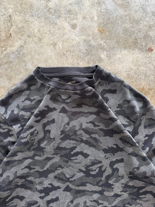 (XL) 00s Eckõ Camo Longsleeve