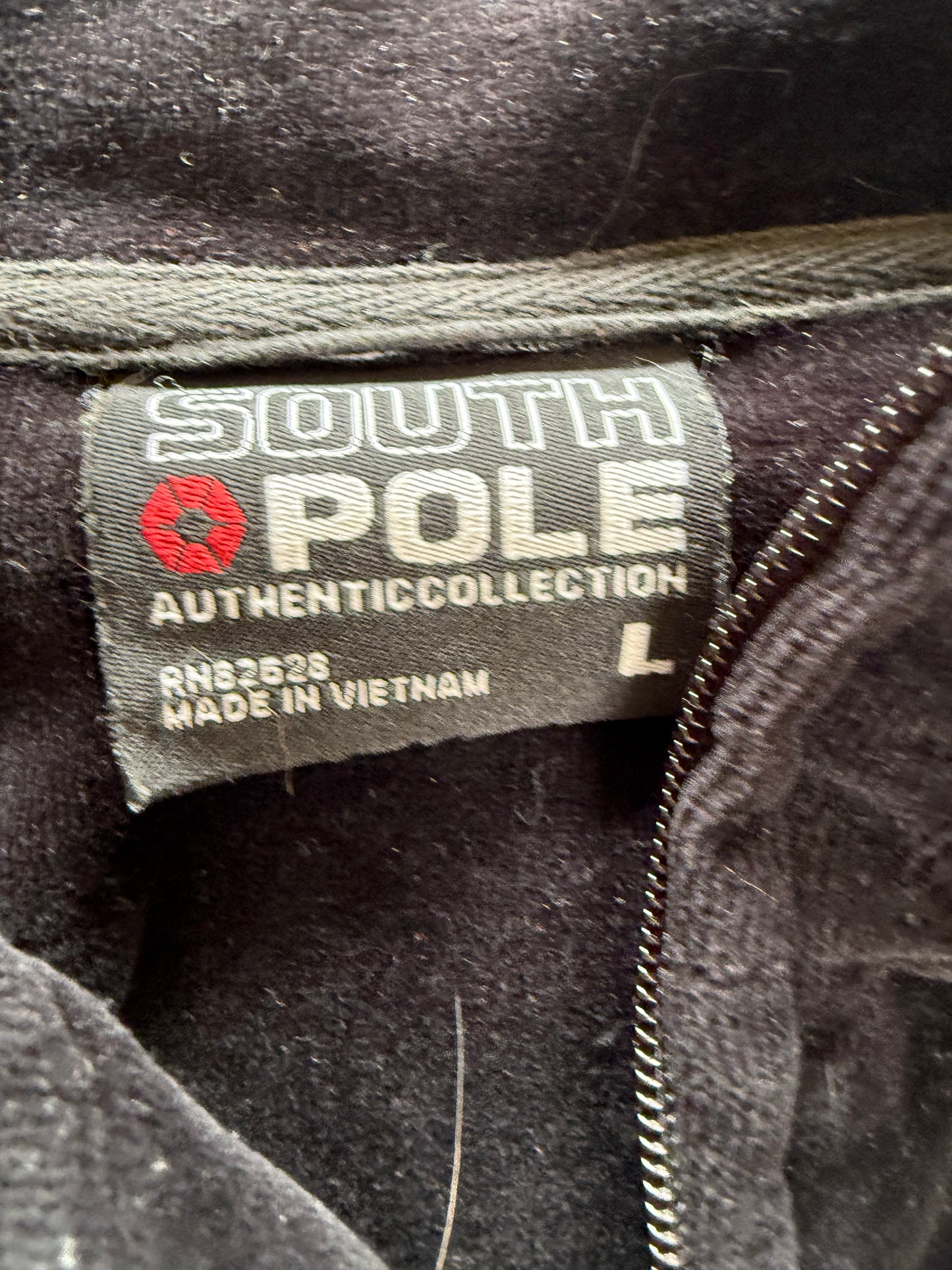 (L) 00s South Pole Zip-Up