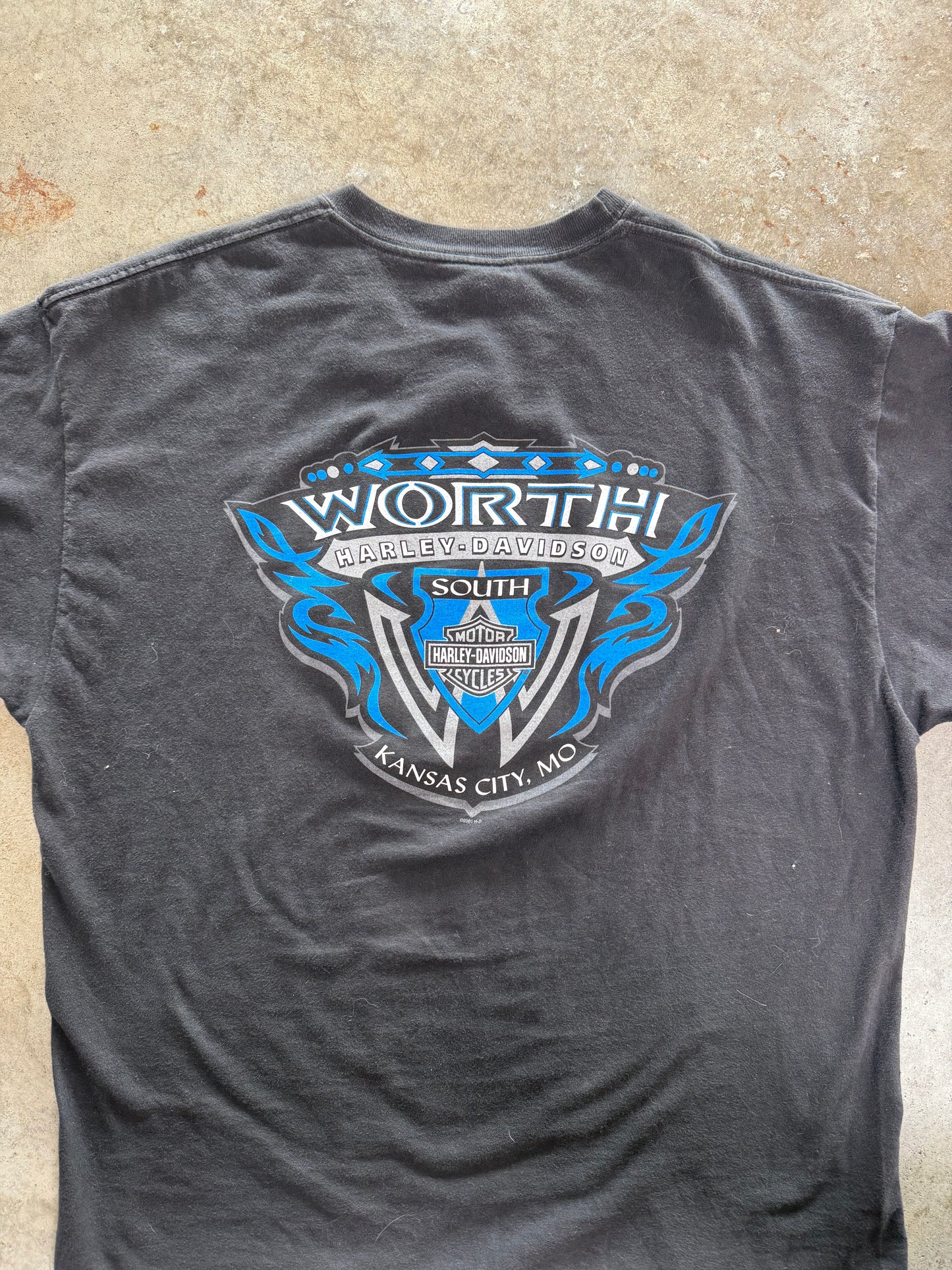 (XL) Vintage Harley Tee