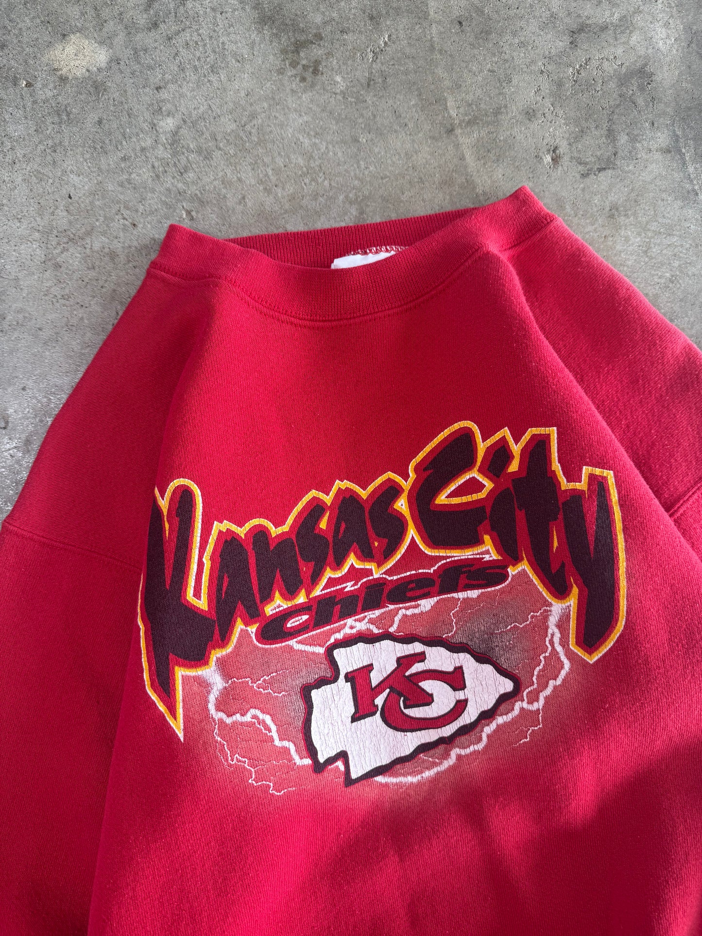 (M) Vintage Chiefs Sweatshirt