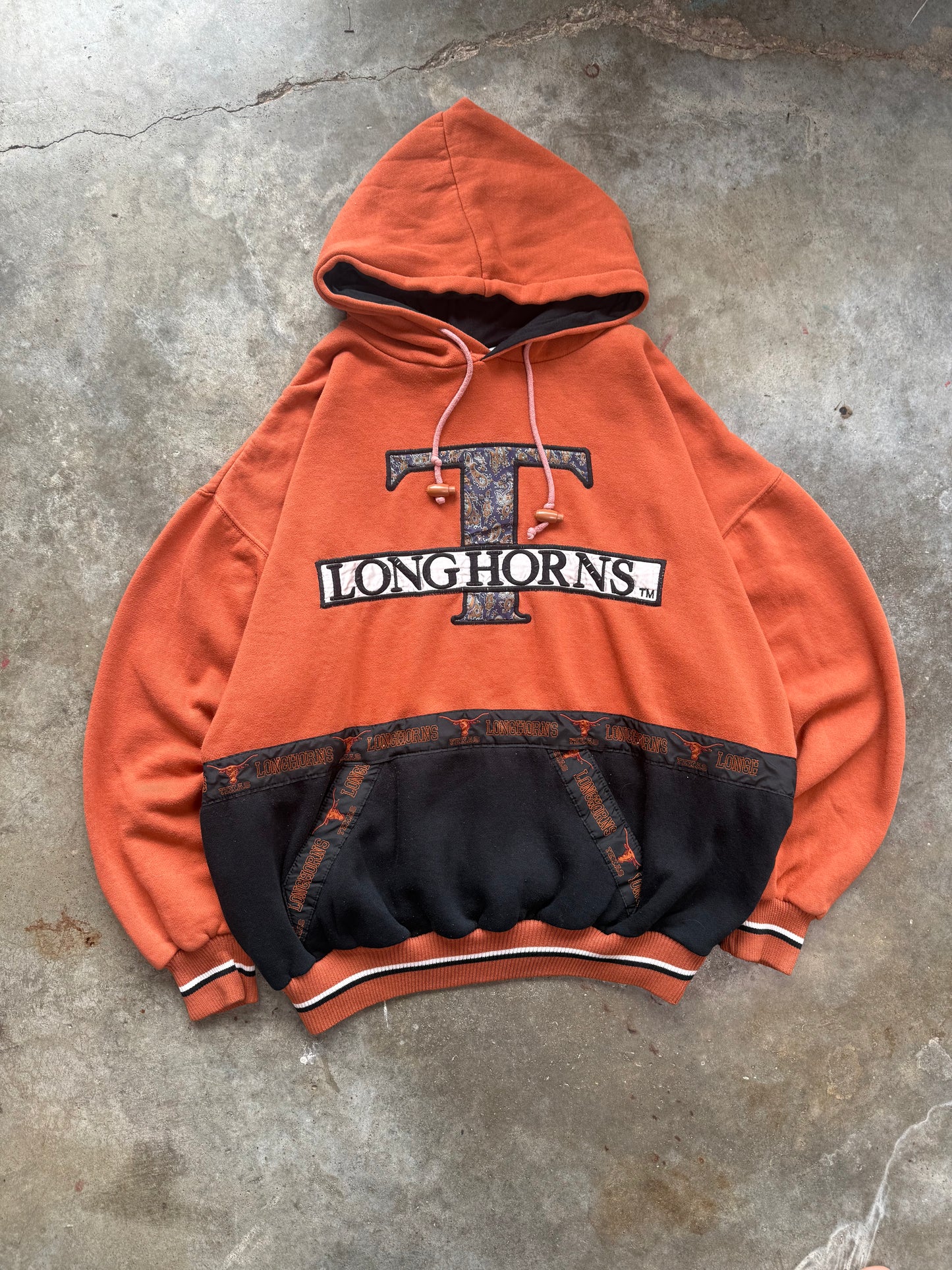 (XL) Vintage Texas Longhorns Hoodie