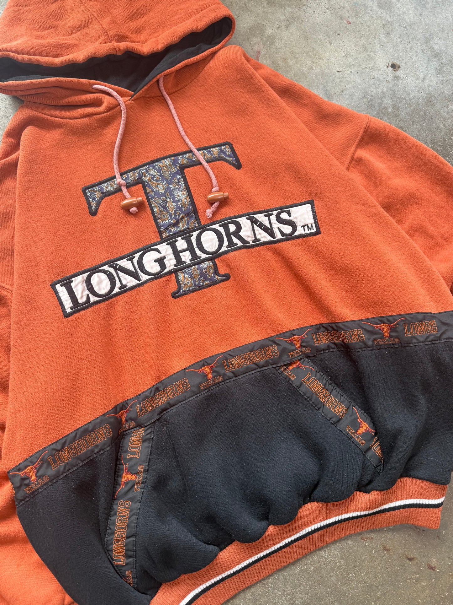(XL) Vintage Texas Longhorns Hoodie