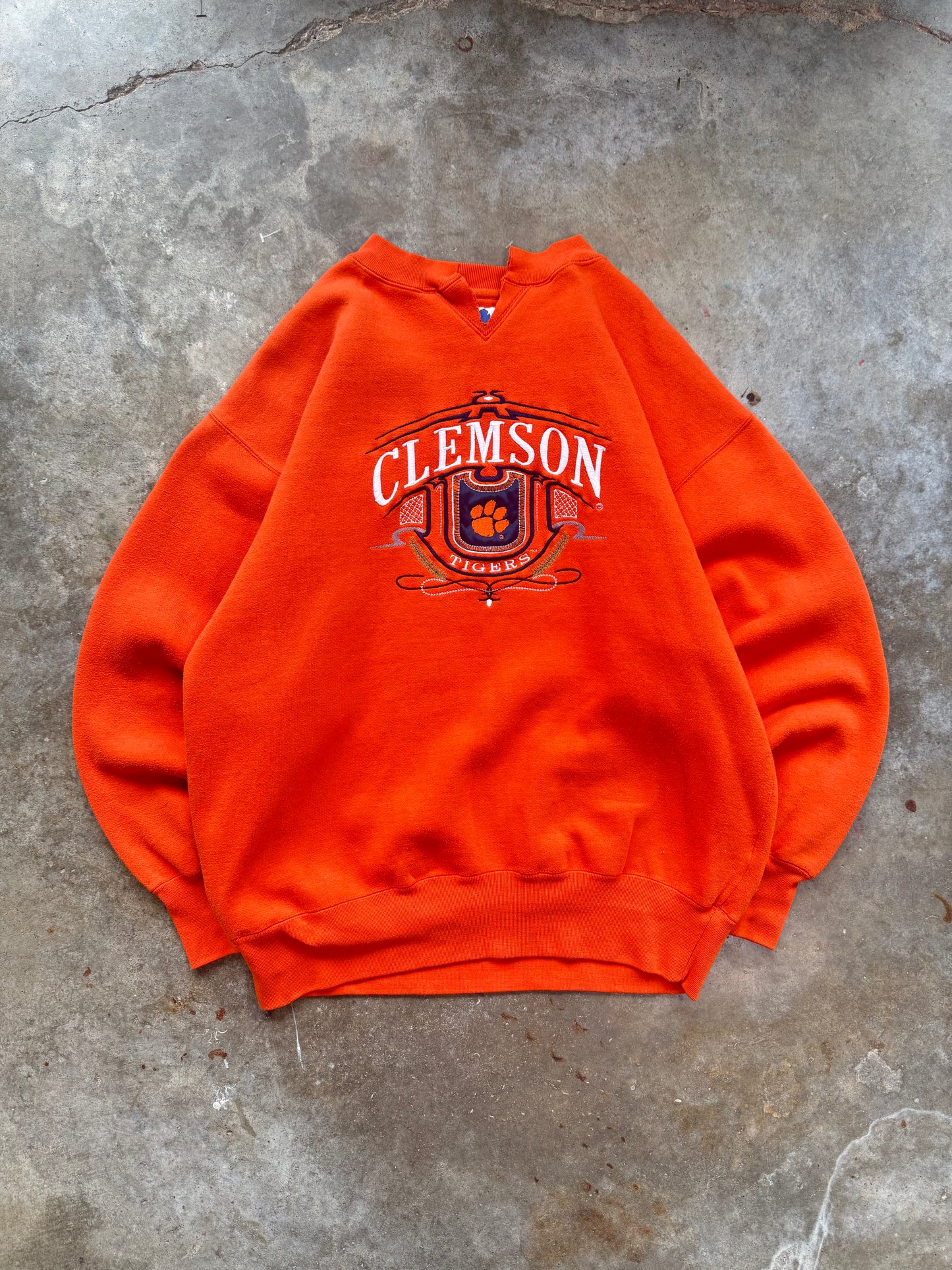 (L) Vintage Clemson Tigers Sweatshirt