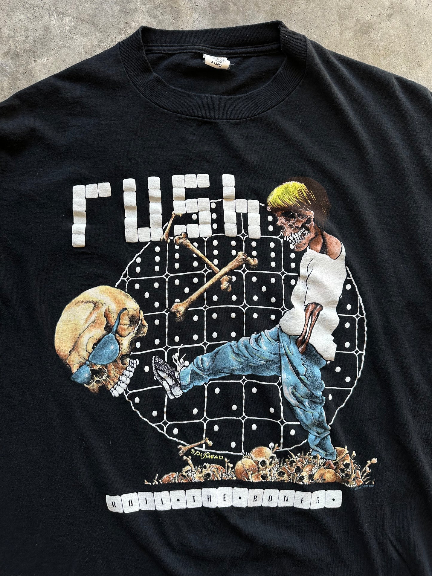 (XL) 1991 Rush Band Tee