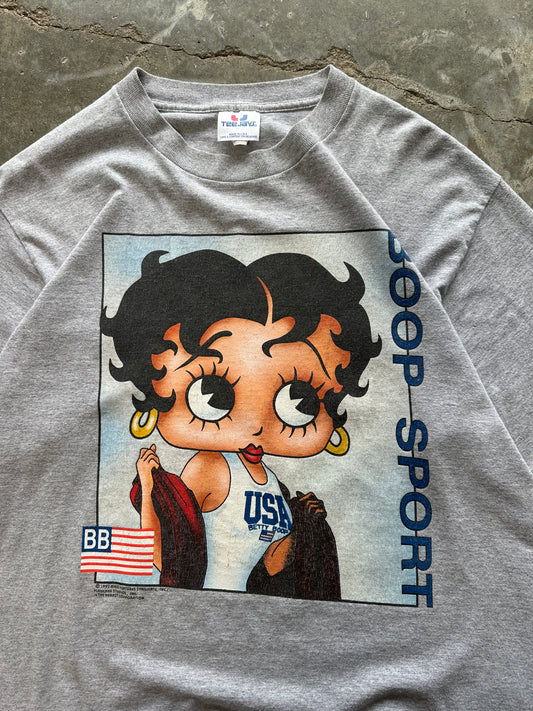 (L) 1997 Vintage Betty Boop Sport Tee