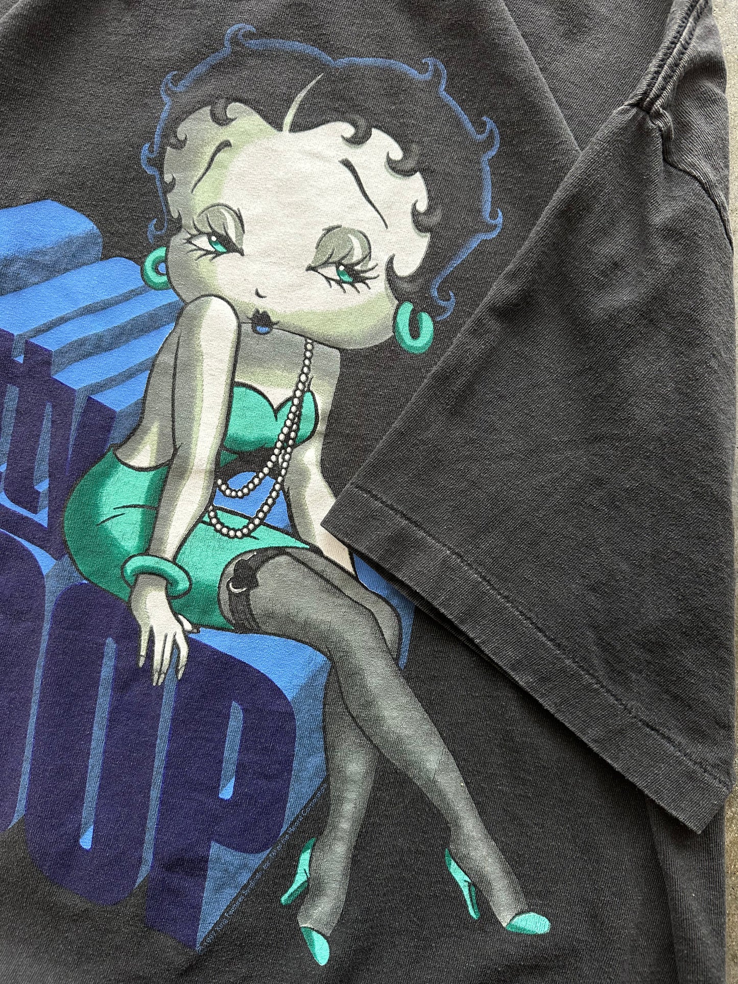 (L) Vintage Betty Boop 3D Tee