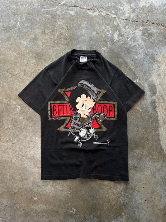 (M) 1992 Vintage Betty Boop Chopper Tee