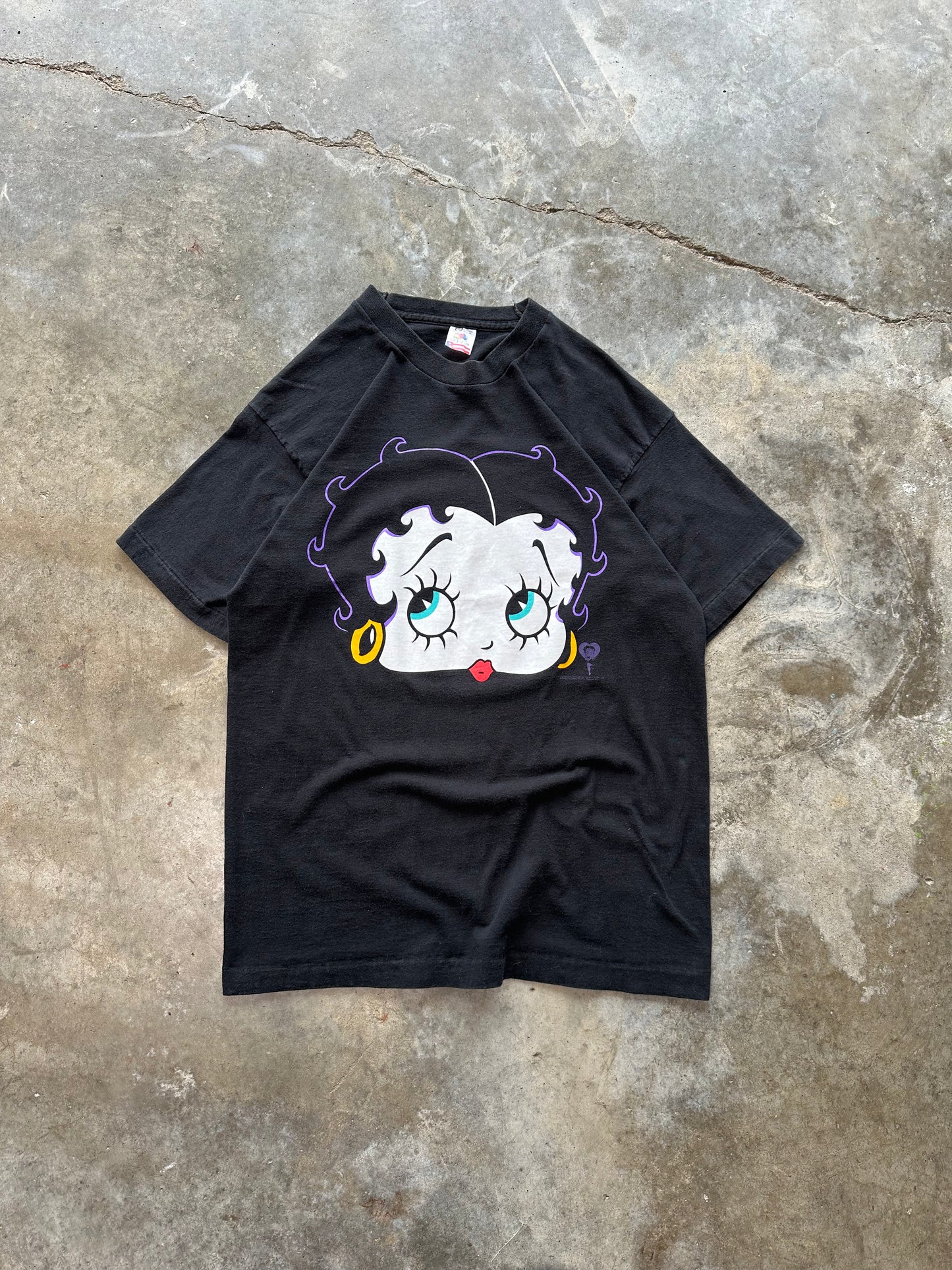 (L) Vintage Betty Boop Head Tee