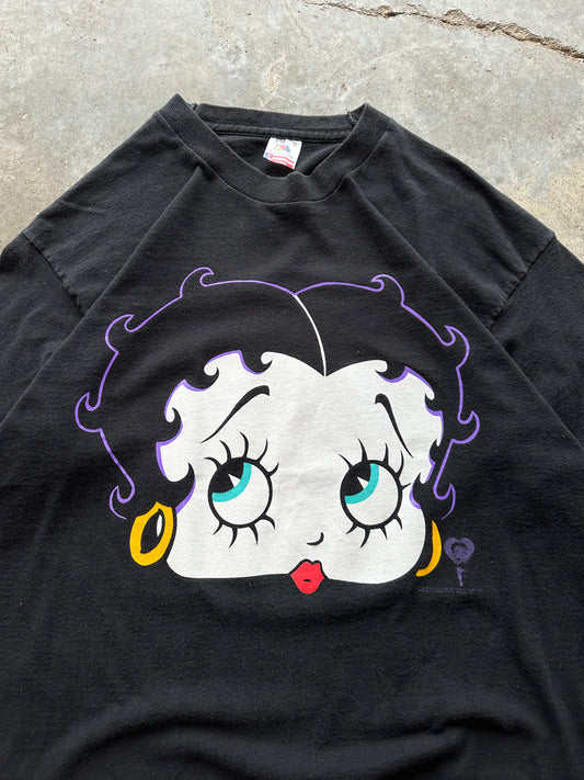 (L) Vintage Betty Boop Head Tee