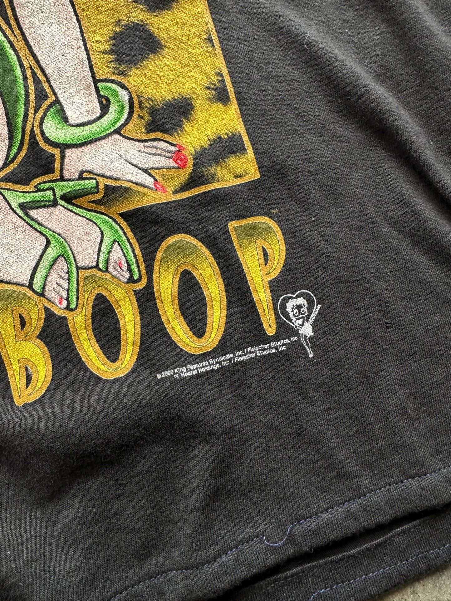 (M) 2000 Betty Boop Cheetah Tee