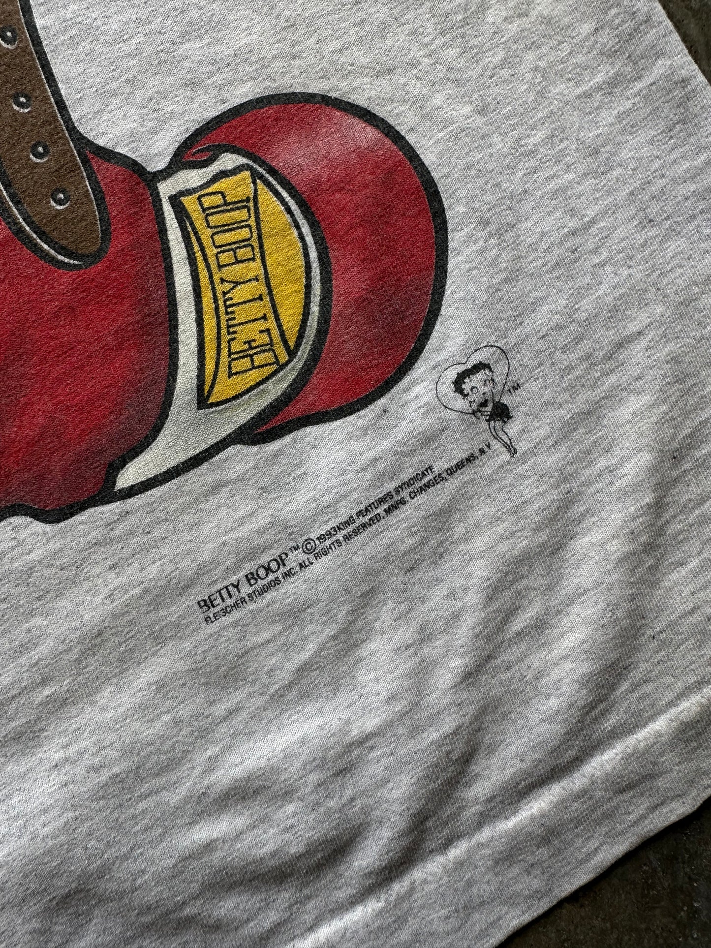 (L) 1993 Vintage Betty Boop Boxer Tee