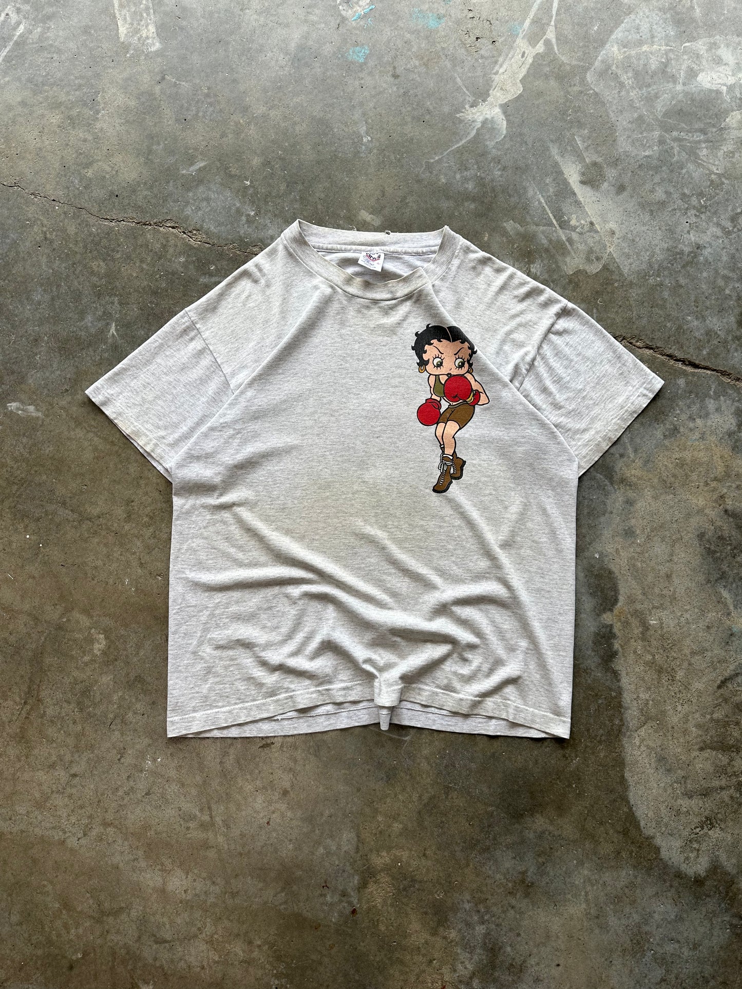 (L) 1993 Vintage Betty Boop Boxer Tee
