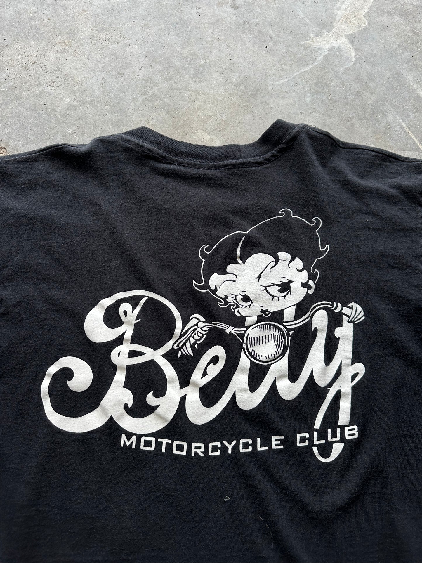 (XL) 1994 Vintage Betty Boop Biker Tee
