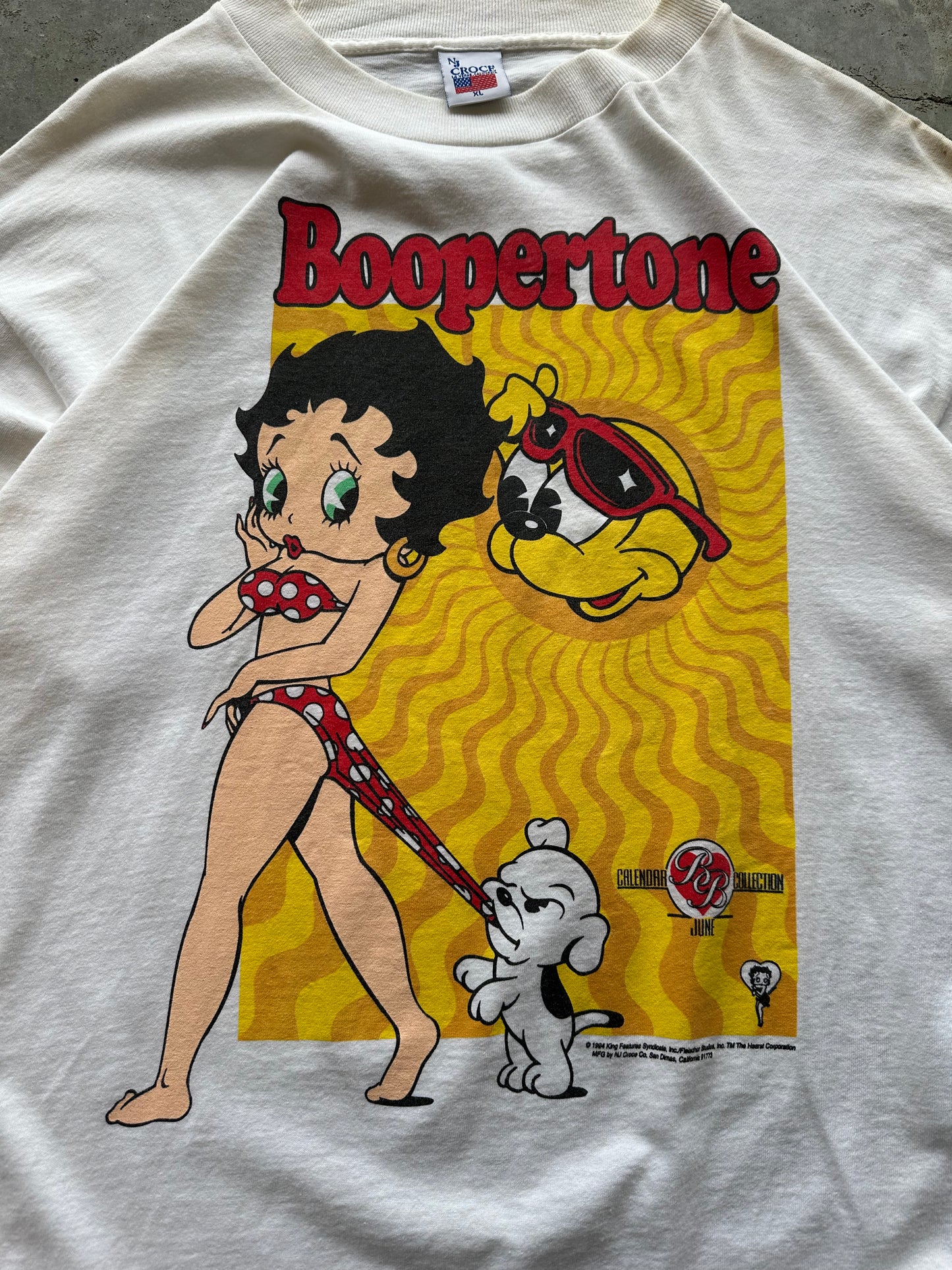 (XL) 1994 Vintage Betty Boop Boopertone Tee