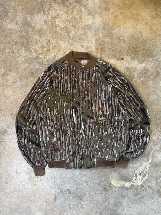 (L) Vintage Camo Button-Up