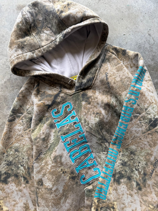 (L) 00s Cabela's Camo Hoodie