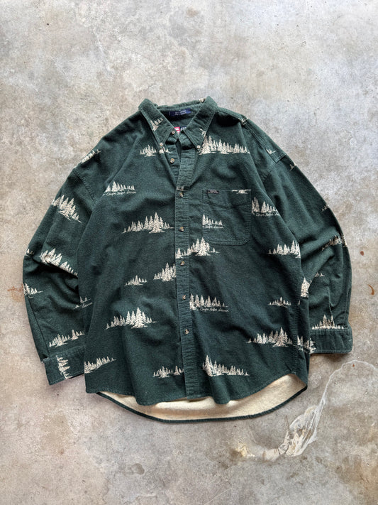 (XL) 00s Chaps Button-Up