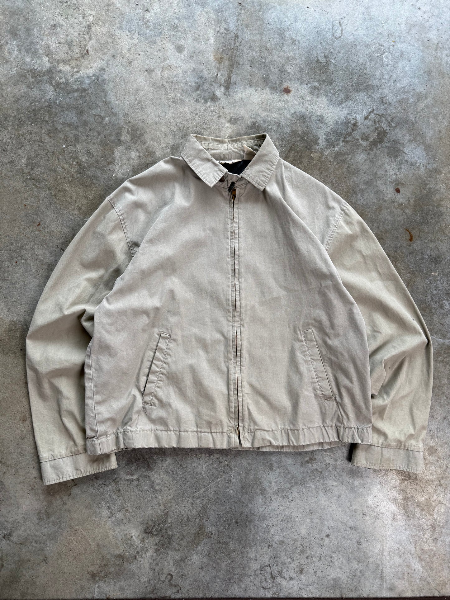 (L) Vintage Walls Zip-Up