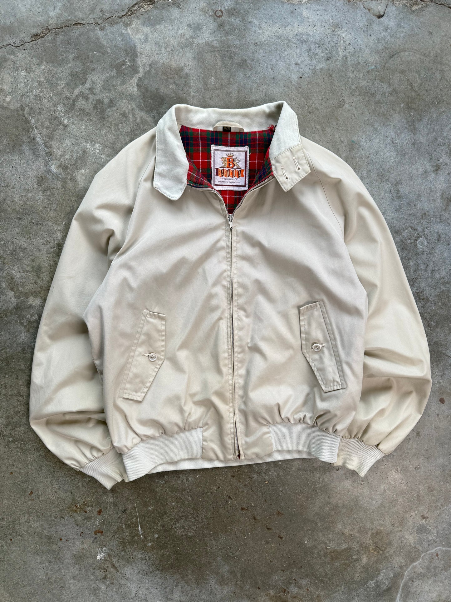 (M) Vintage Baracuta Zip-Up