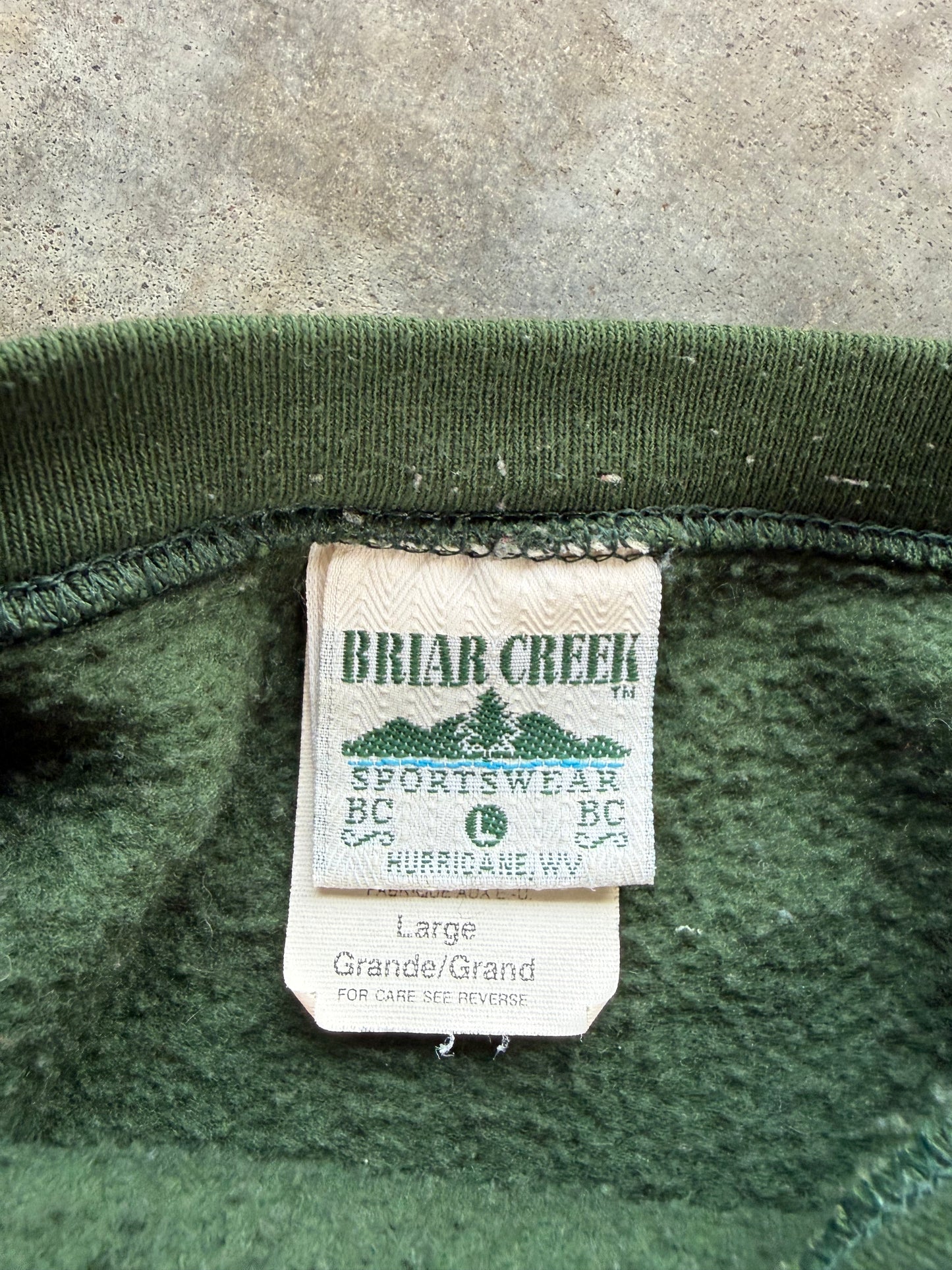 (L) Vintage Nature Sweatshirt