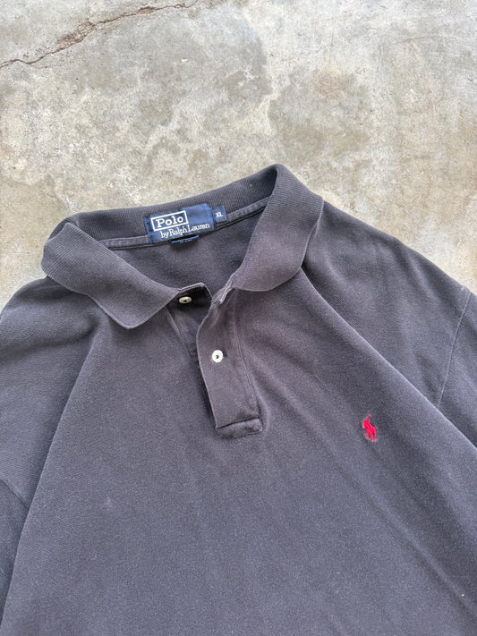 (XL) Vintage Polo Longsleeve