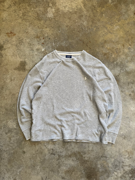 (XL) 00s Polo Thermal Longsleeve